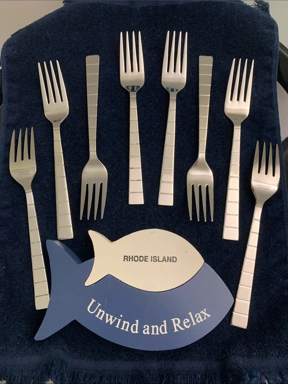 Wallace ACCORD pattern Stainless Steel 18/10 Forks - Set of 8